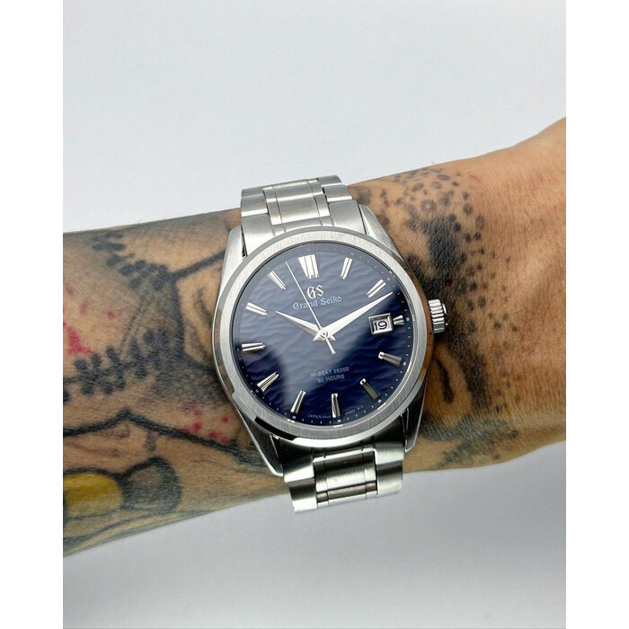 Custom Seiko Mod • Blue GS Lake Suwa • 40mm